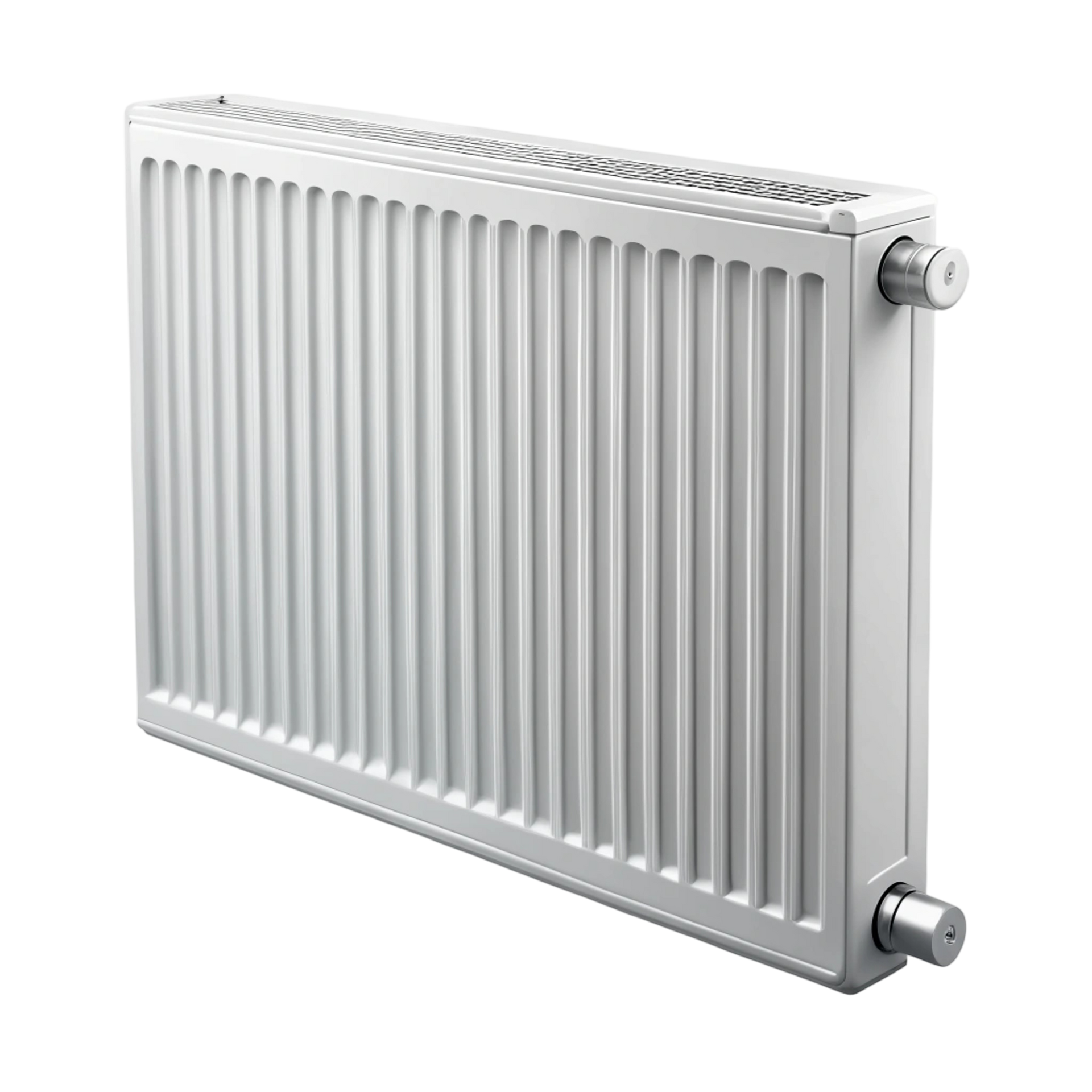Un radiateur blanc