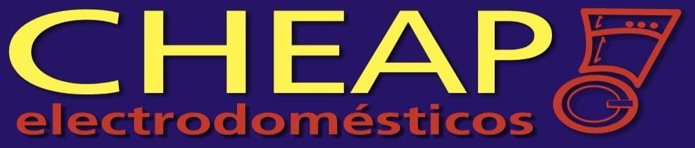Un logotipo para una empresa llamada electrodomesticos baratos