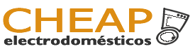 Un logotipo para una empresa llamada electrodomesticos baratos