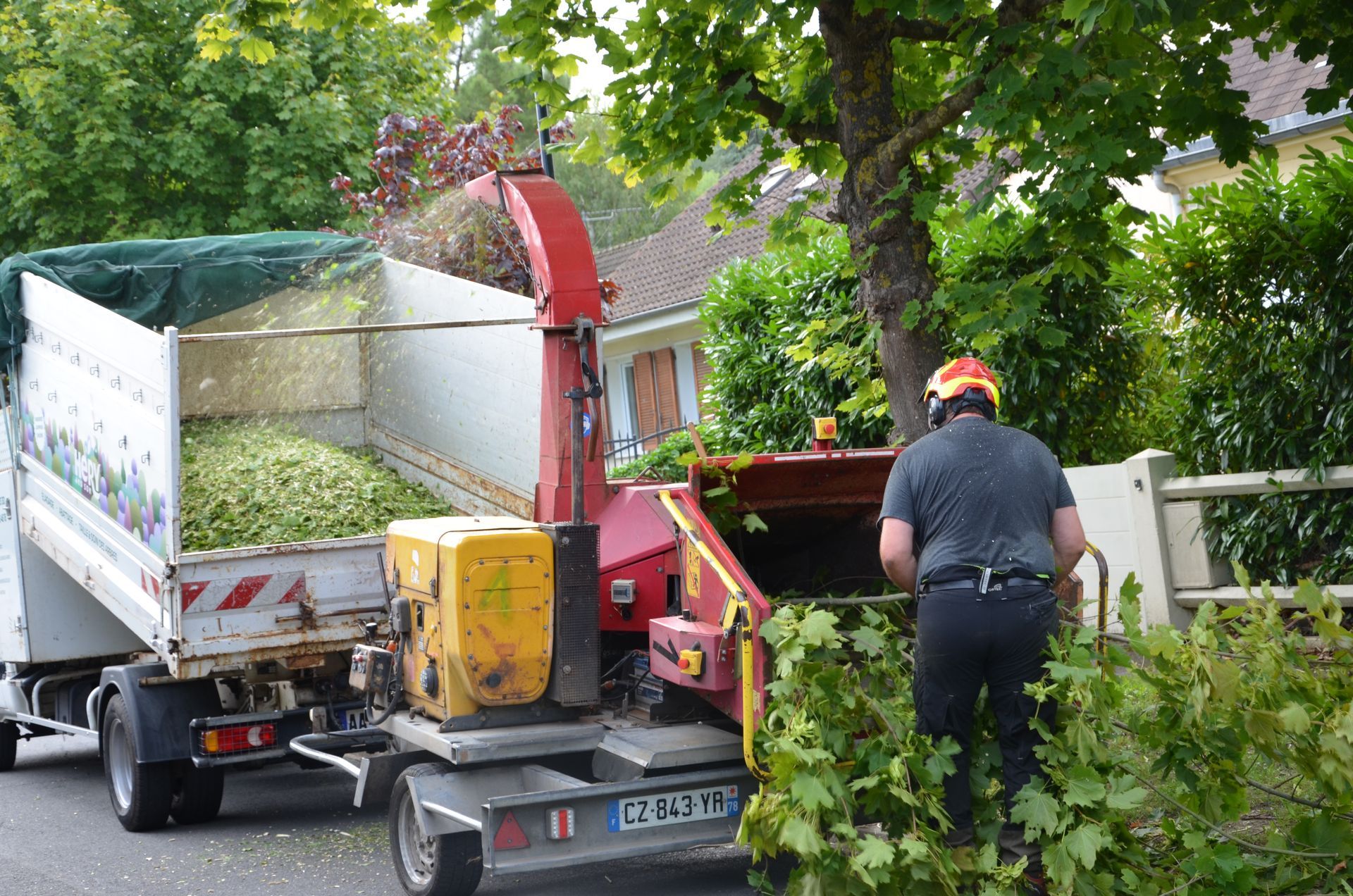 Remontée de branches basses par Nathan Hery