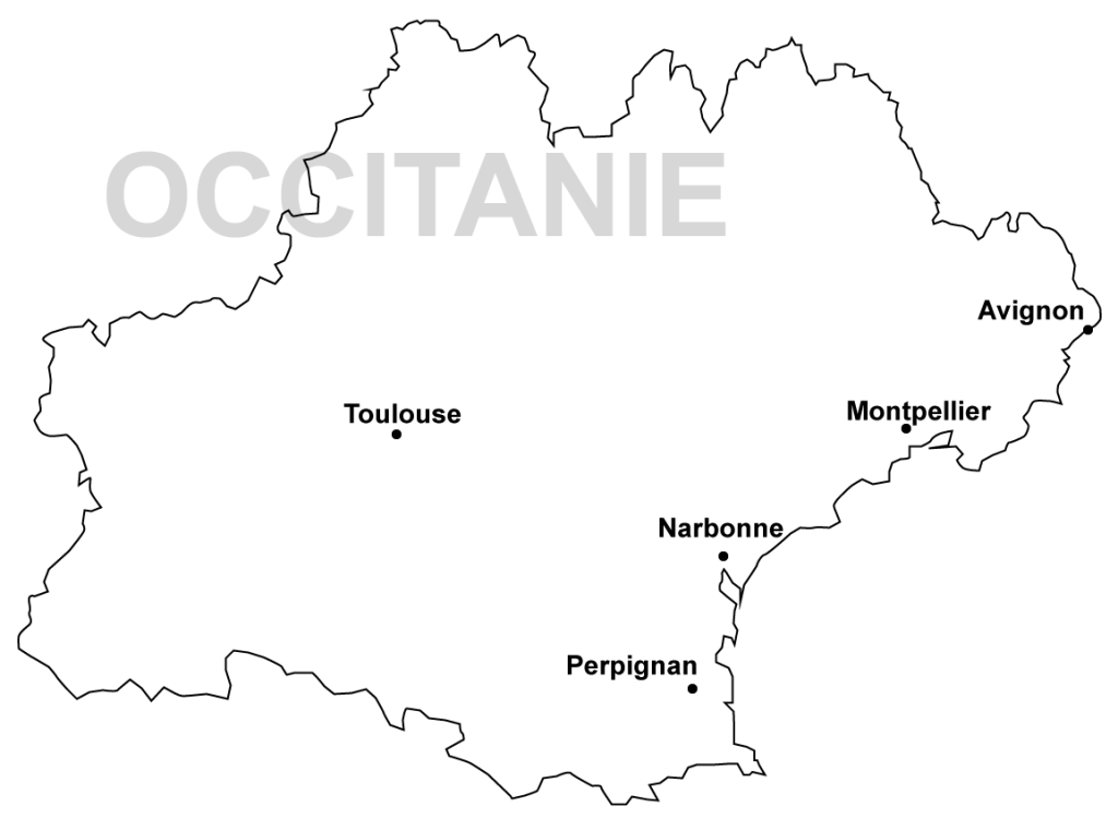 Carte occitanie
