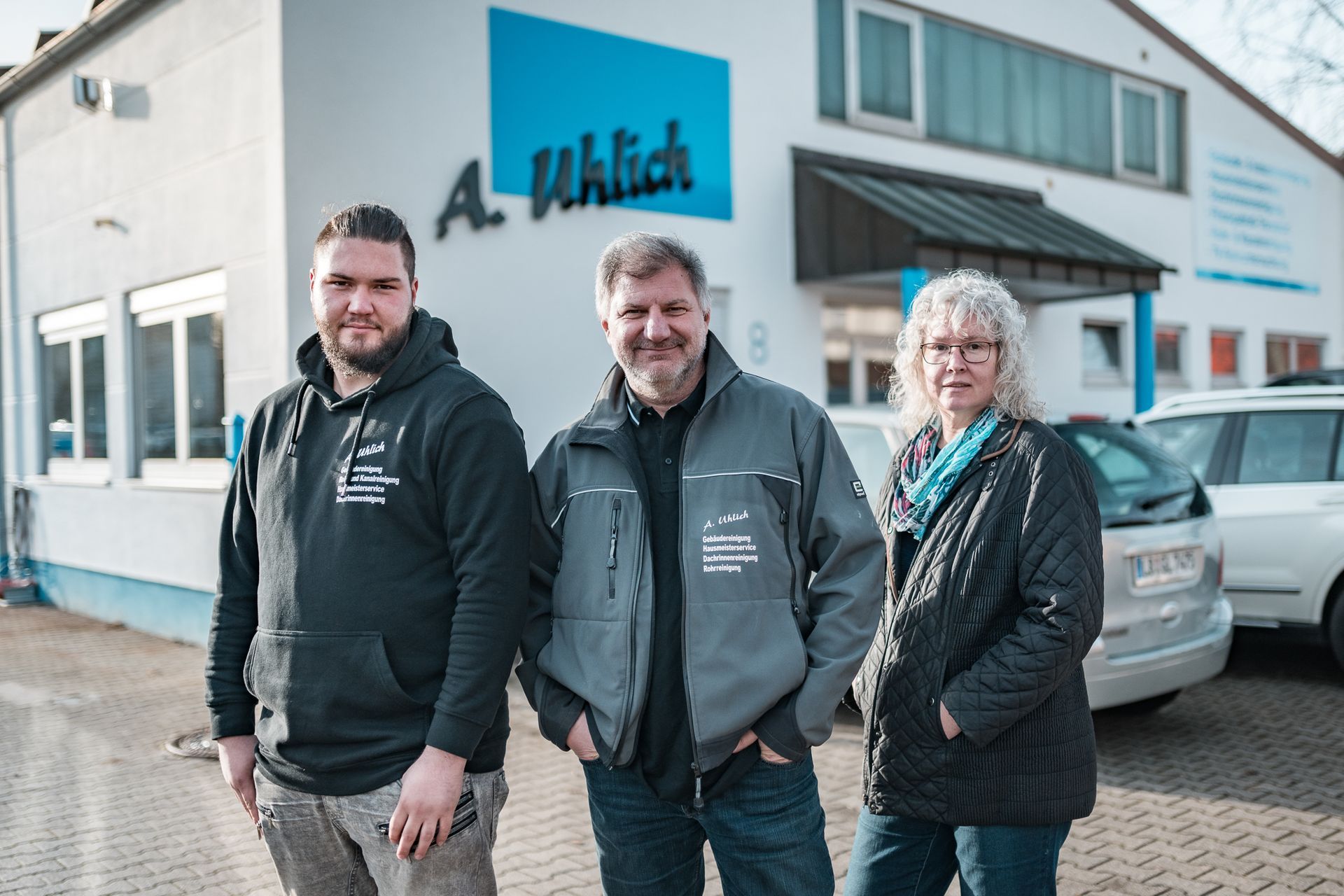 Teamfoto der A. Uhlich GmbH