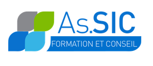Logo AS.SIC, Formation et Conseil.