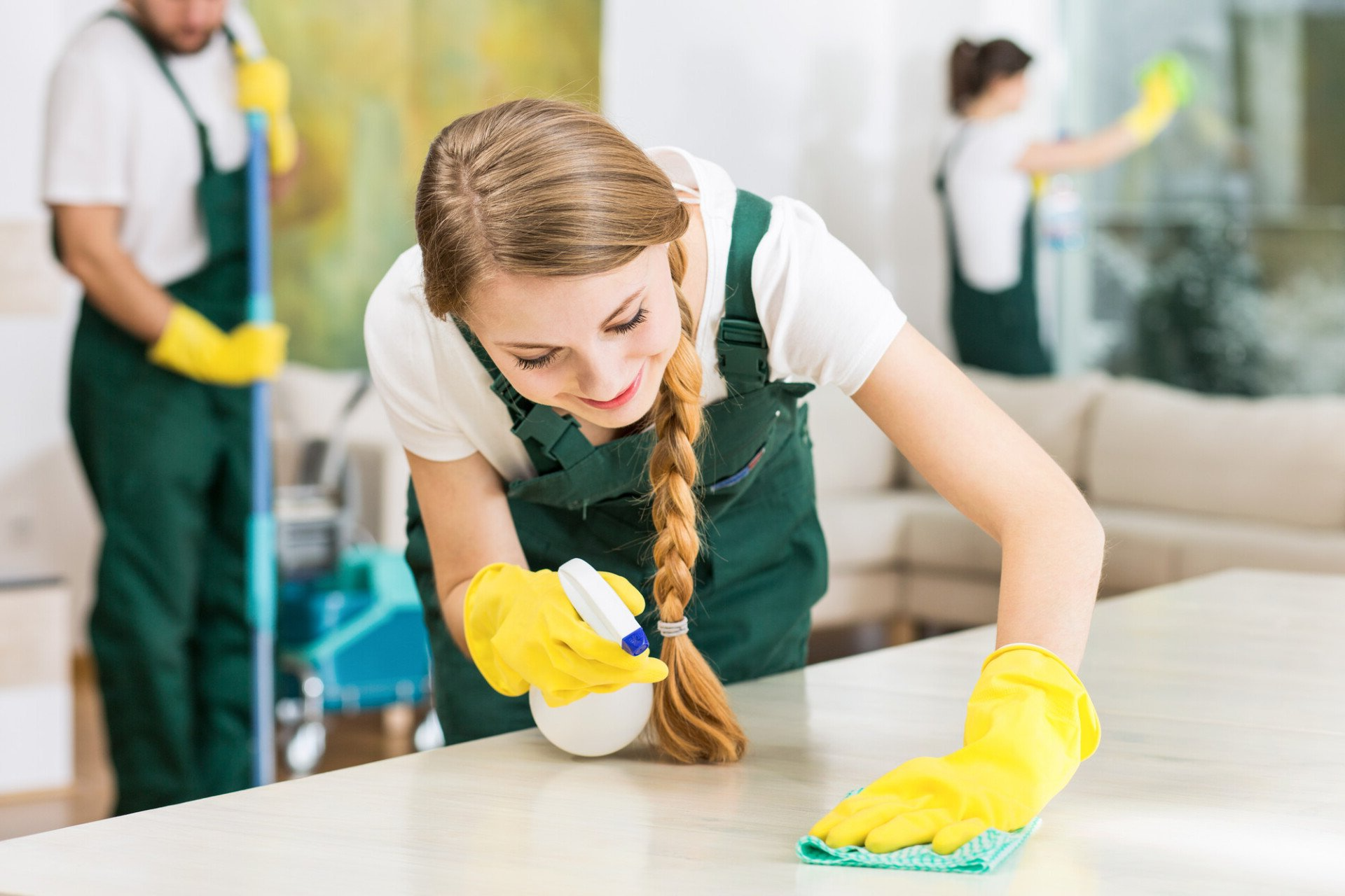 Entreprise de nettoyage pour les particuliers dans un logement