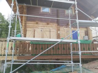 chalet en rénovation complète