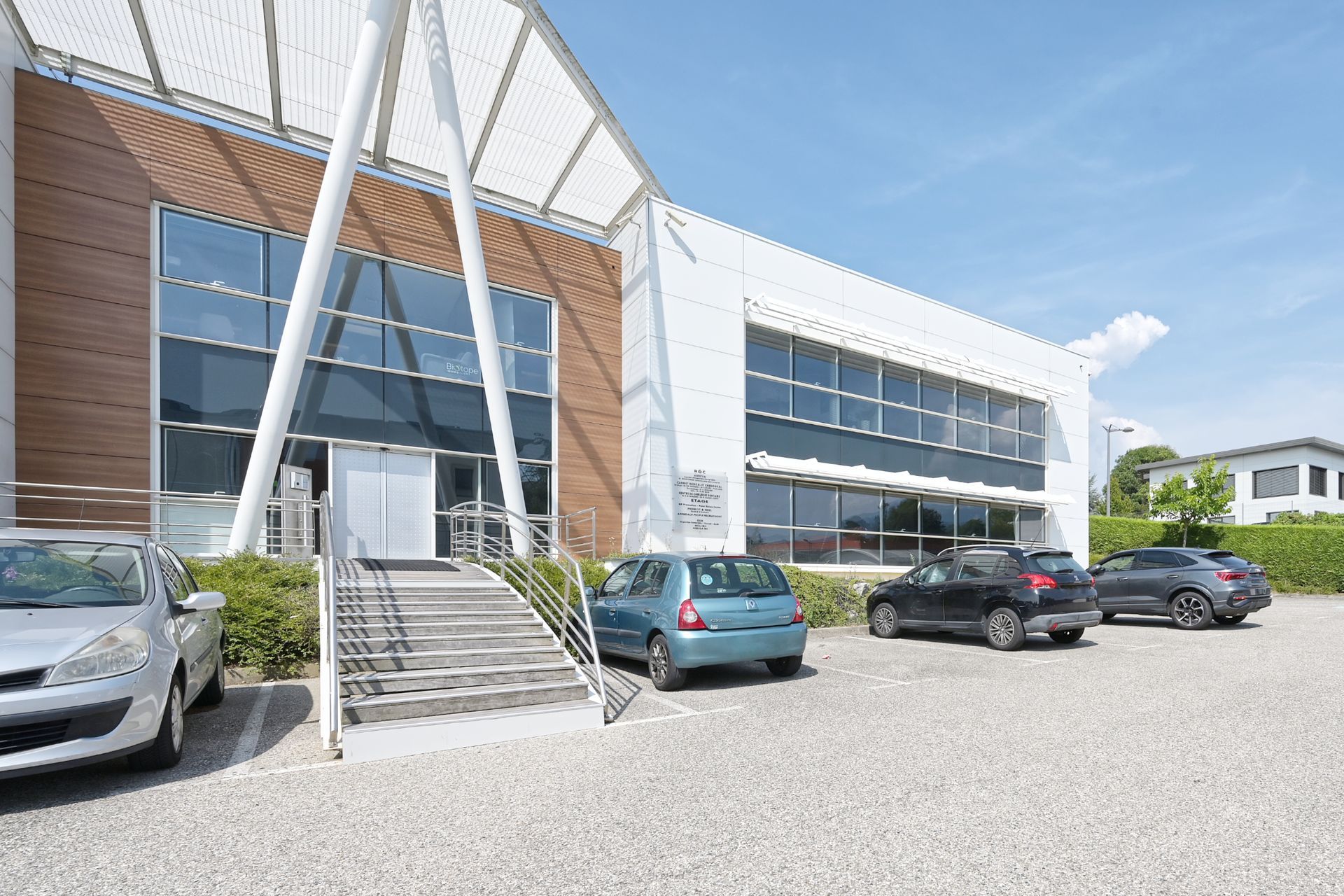 Devanture du cabinet