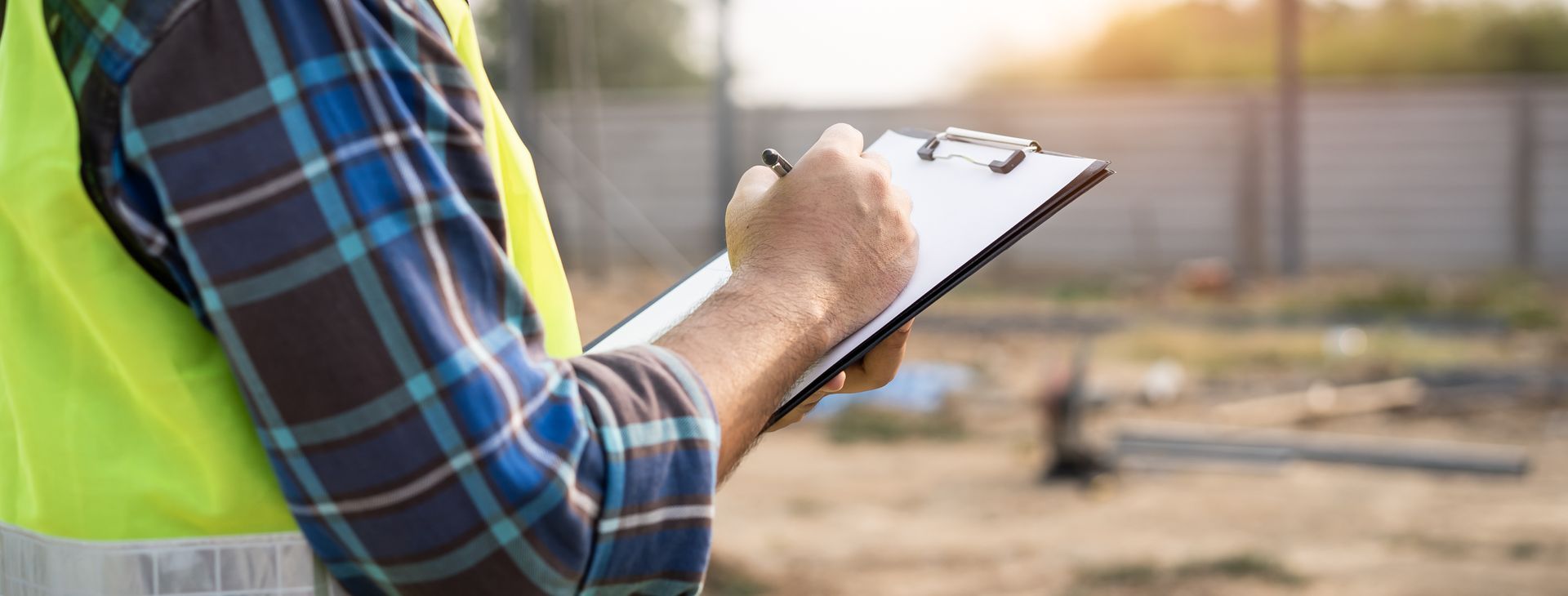 Un monsieur tient une maison dans sa main