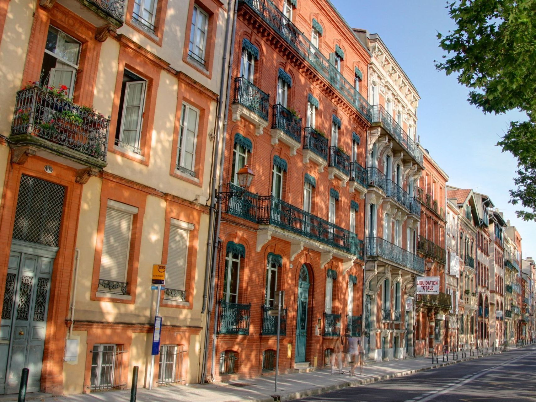Une rue de Toulouse