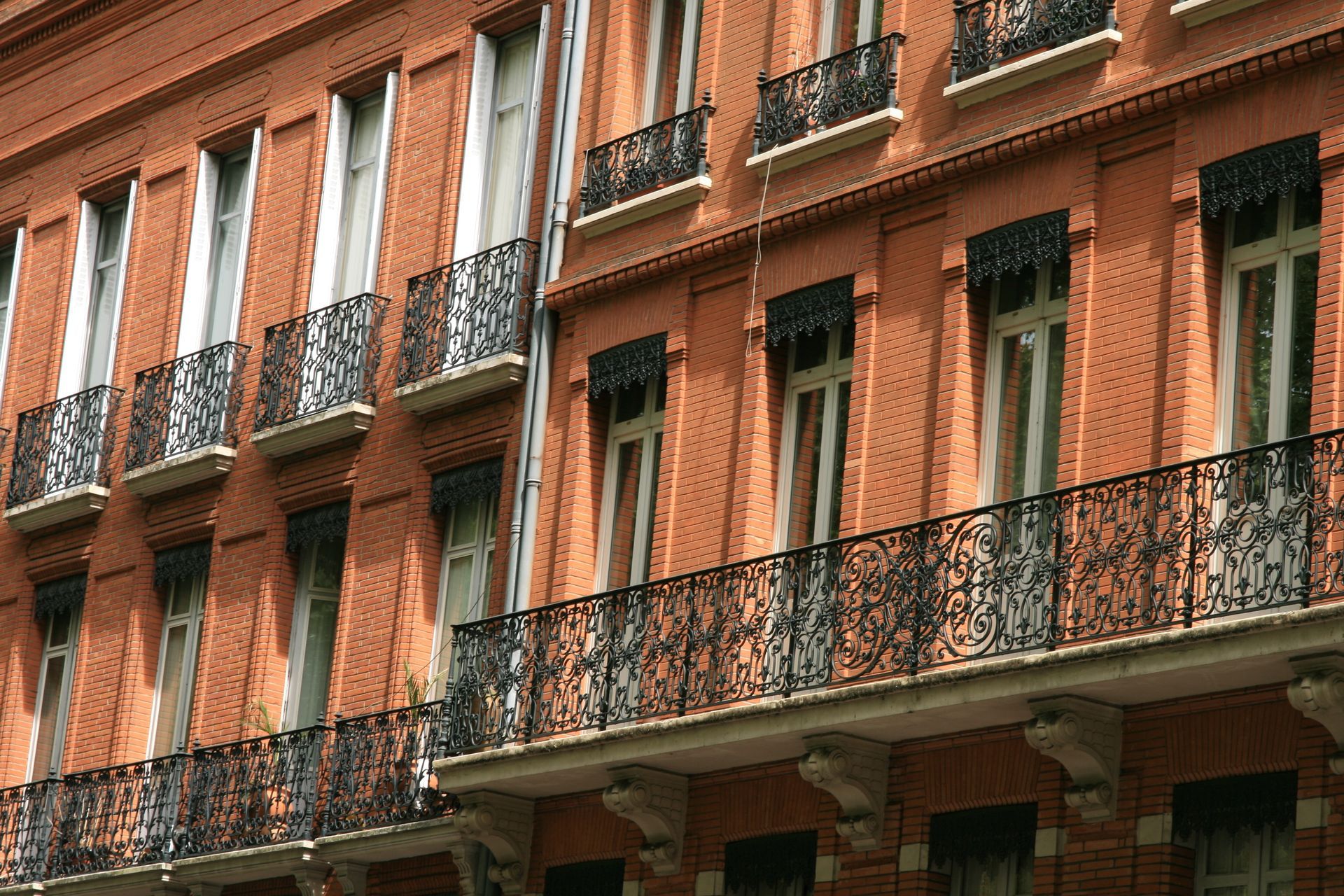 Des bâtiments à Toulouse