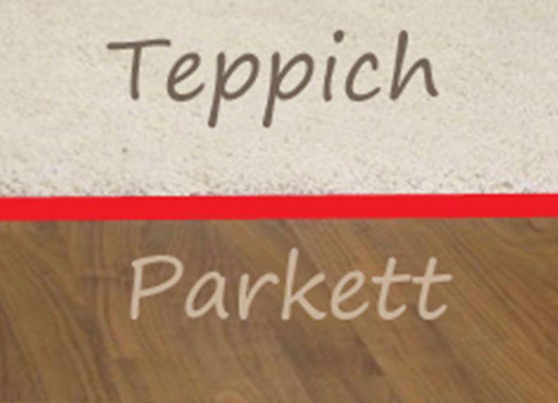 Parkett Nürnberger - Parkett gegen Teppich