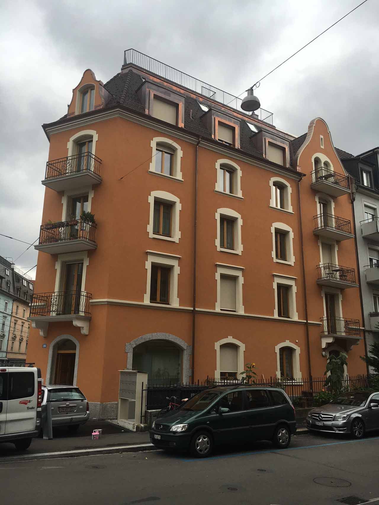 fassadenarbeiten - rizzello maler gmbh - zürich