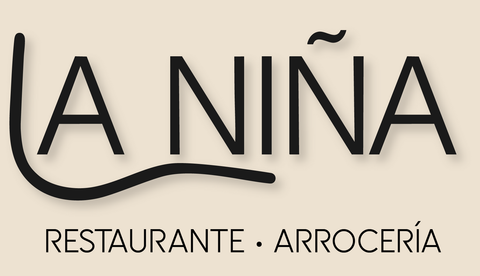 Un logotipo para un restaurante llamado La Niña.