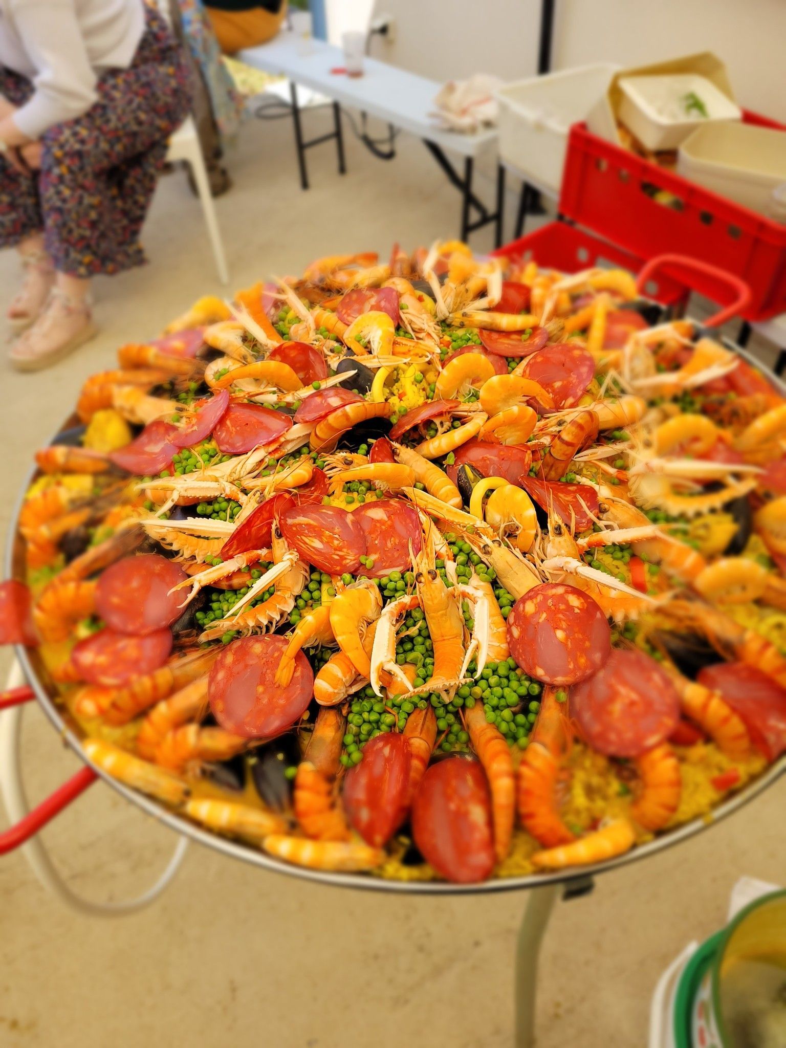 Paella géante