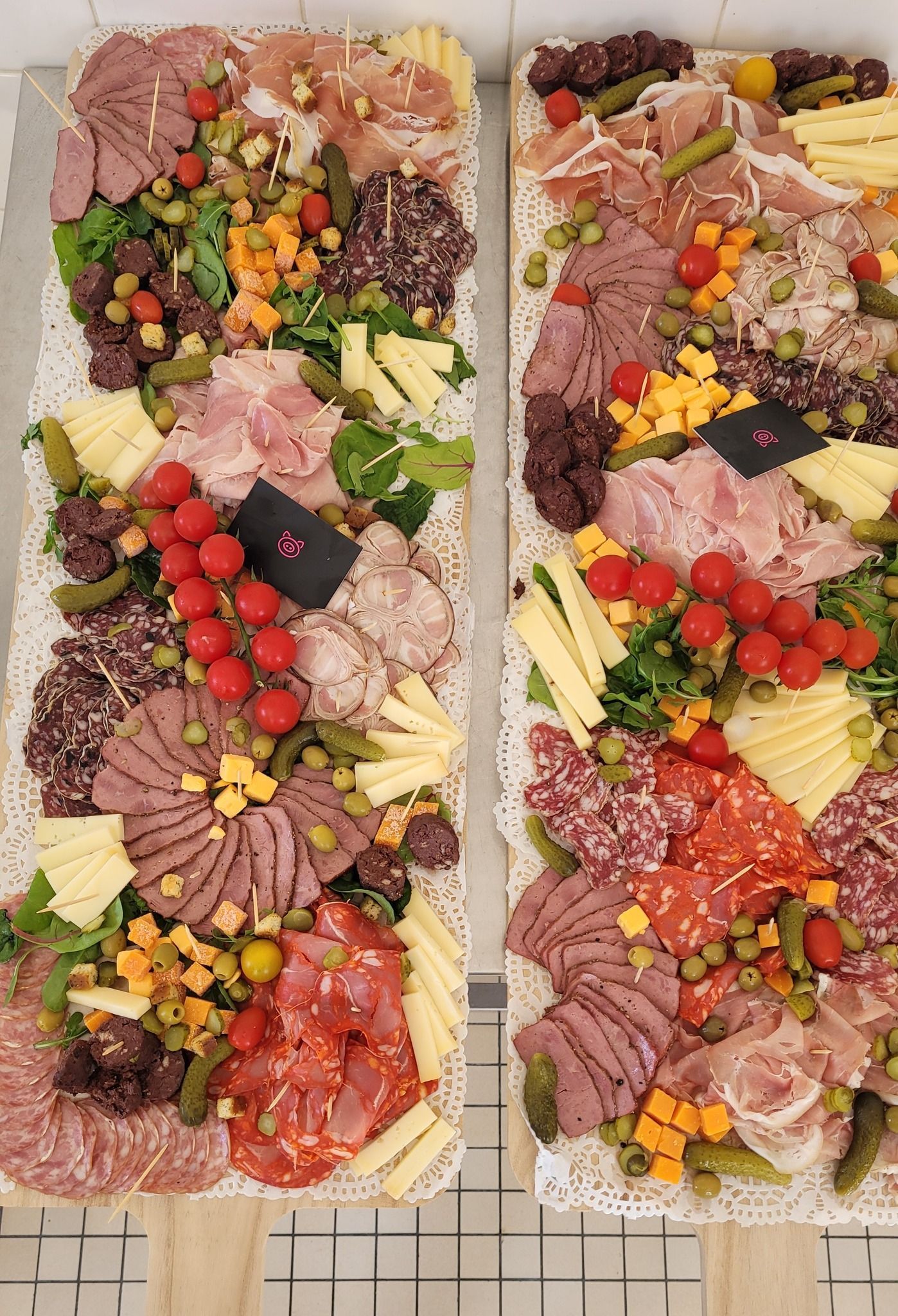 Plateau de charcuterie et fromage