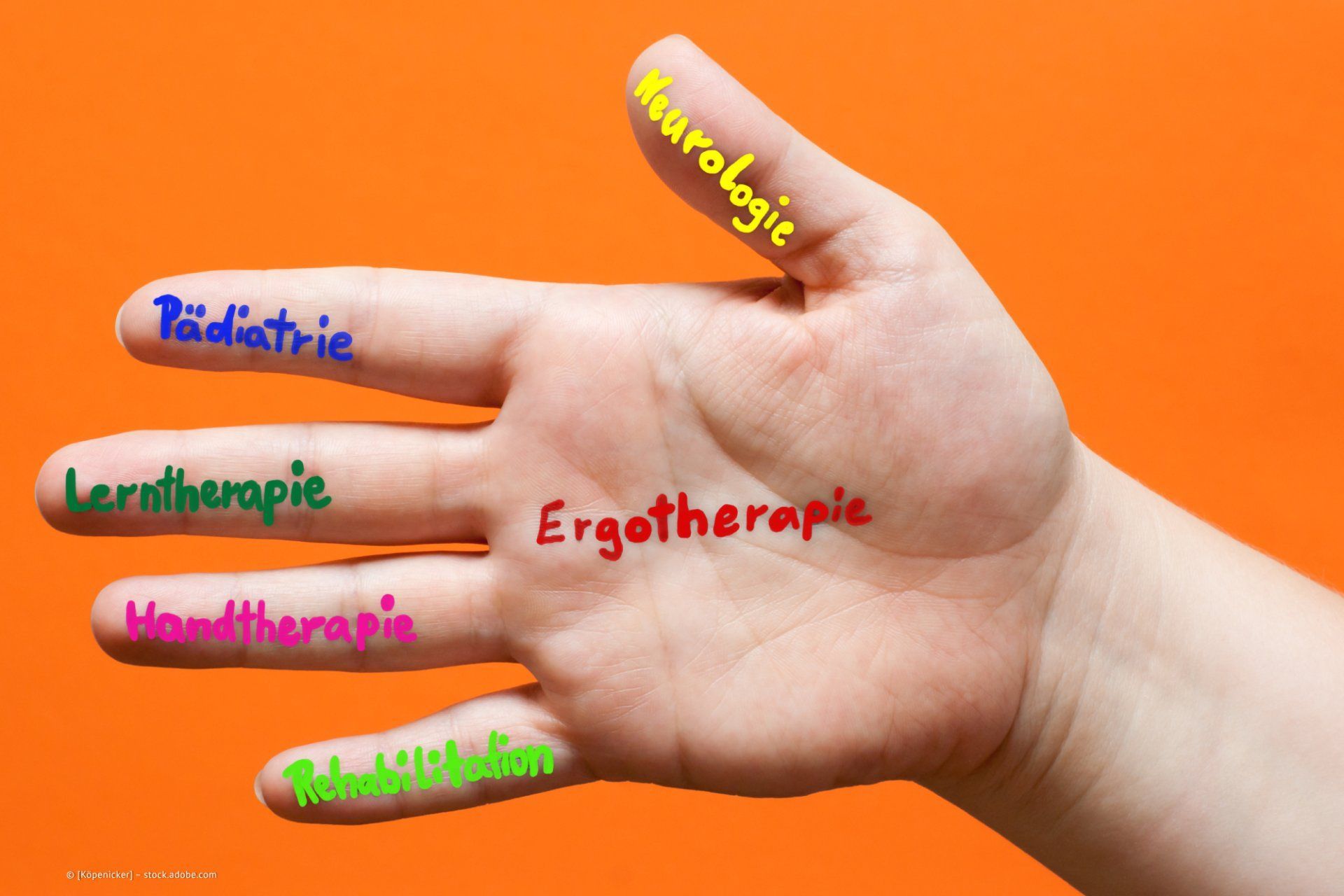 Bild von Kind bei Therapie