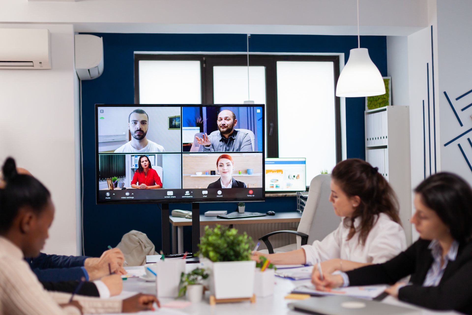 Visioconférence en entreprise