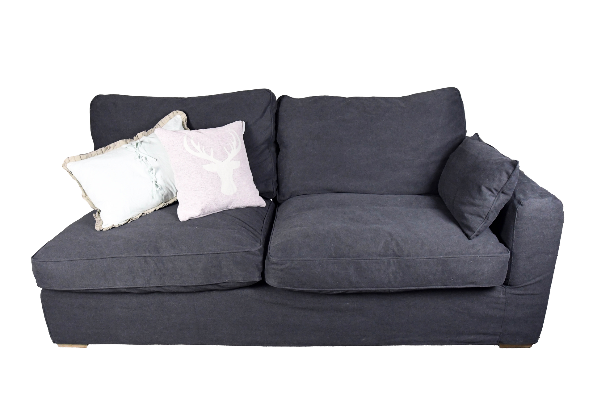 Ein stilvolles Hussensofa