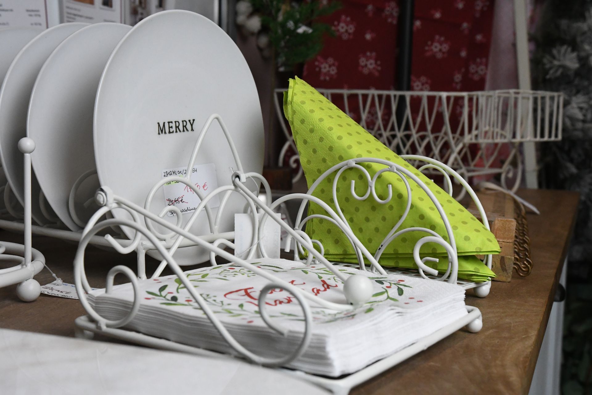 Weihnachtsdeko bei Wohnenswert