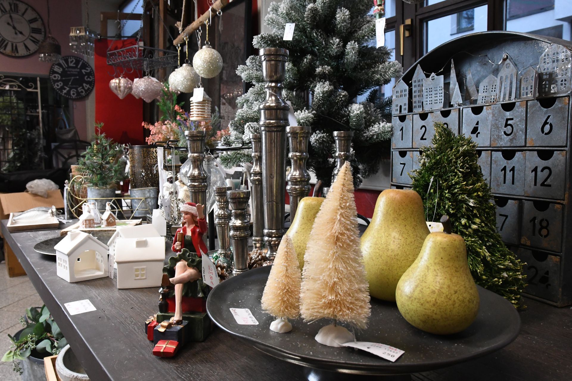 Weihnachtsdeko bei Wohnenswert