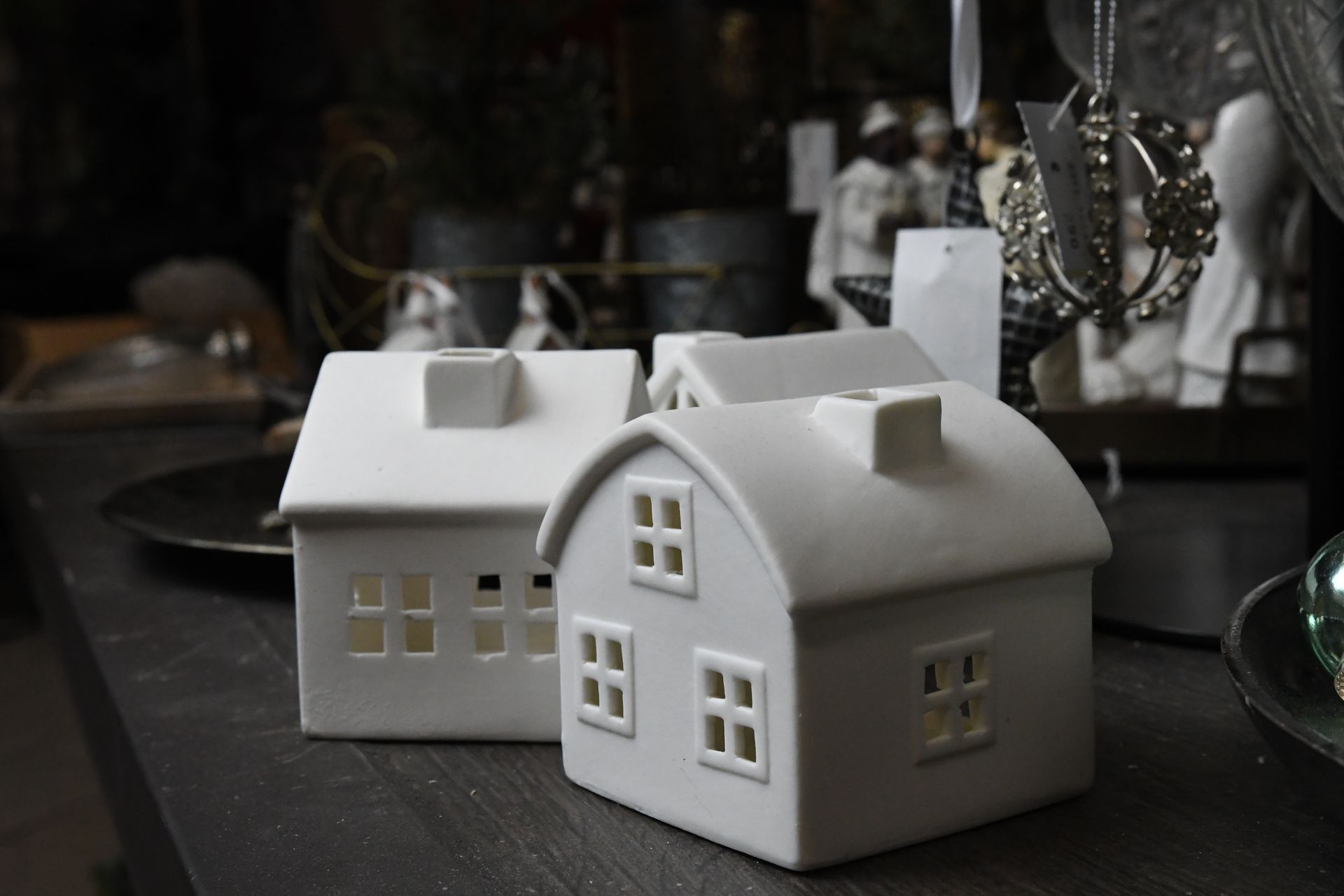 Weihnachtsdeko Häuser bei Wohnenswert