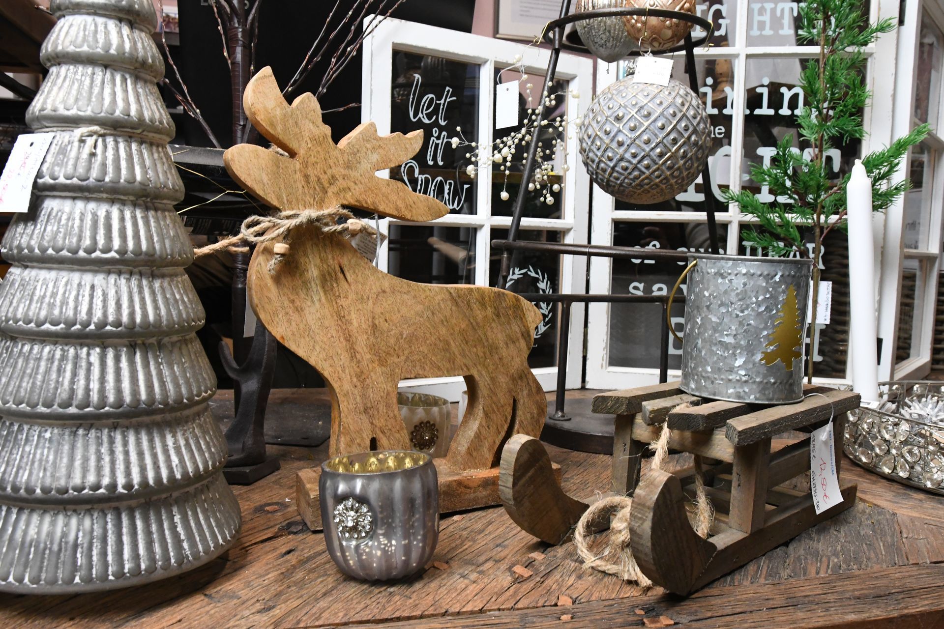 Weihnachtsdeko bei Wohnenswert