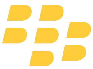 Un logotipo de mora amarilla sobre un fondo blanco