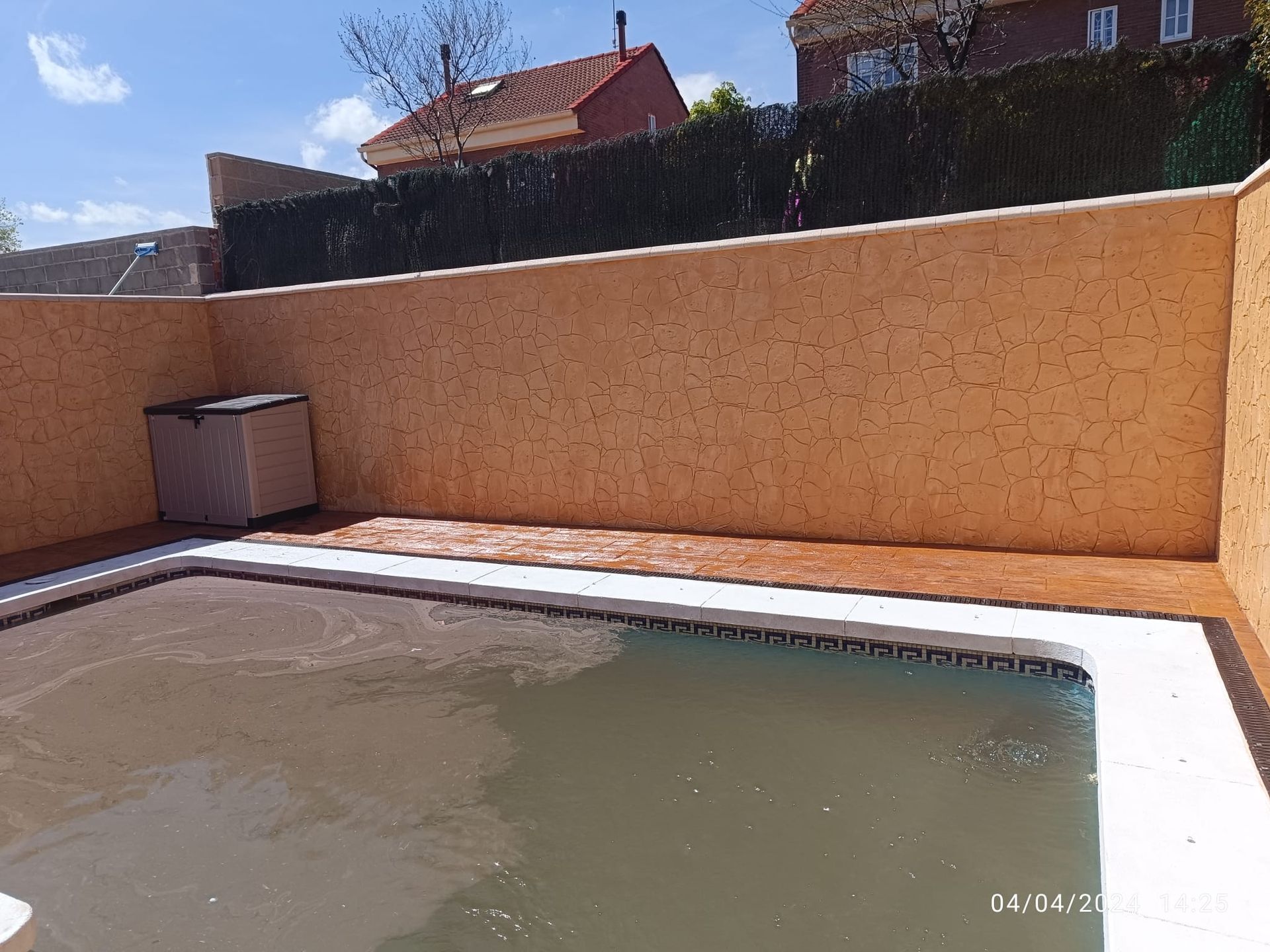 Una fotografía de una piscina tomada el 24 de abril de 2013.