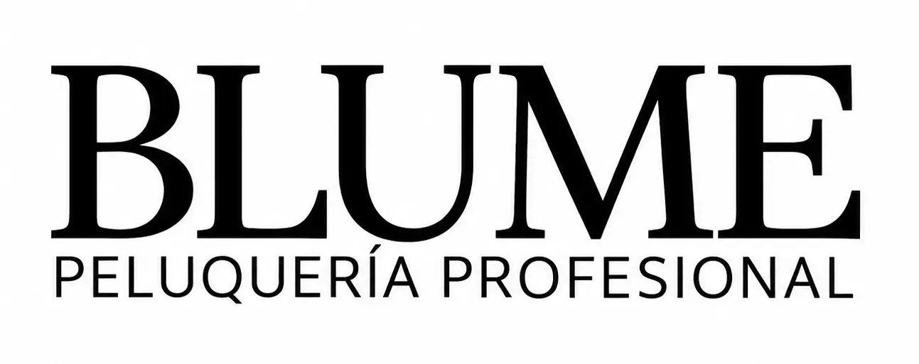 Logotipo Blume Peluqueria Profesional