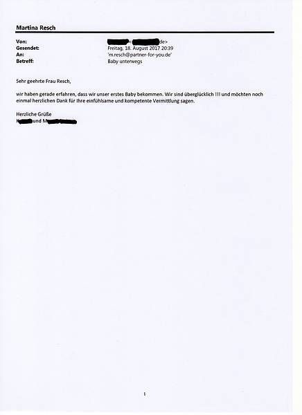 Referenzschreiben, Ingrid Mack partner for you