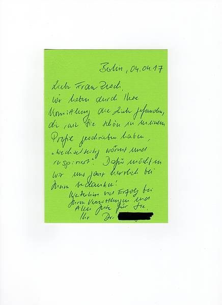 Referenzschreiben, Ingrid Mack partner for you