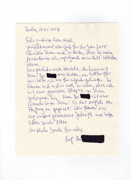 Referenzschreiben, Ingrid Mack partner for you