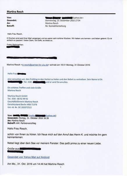 Referenzschreiben, Ingrid Mack partner for you