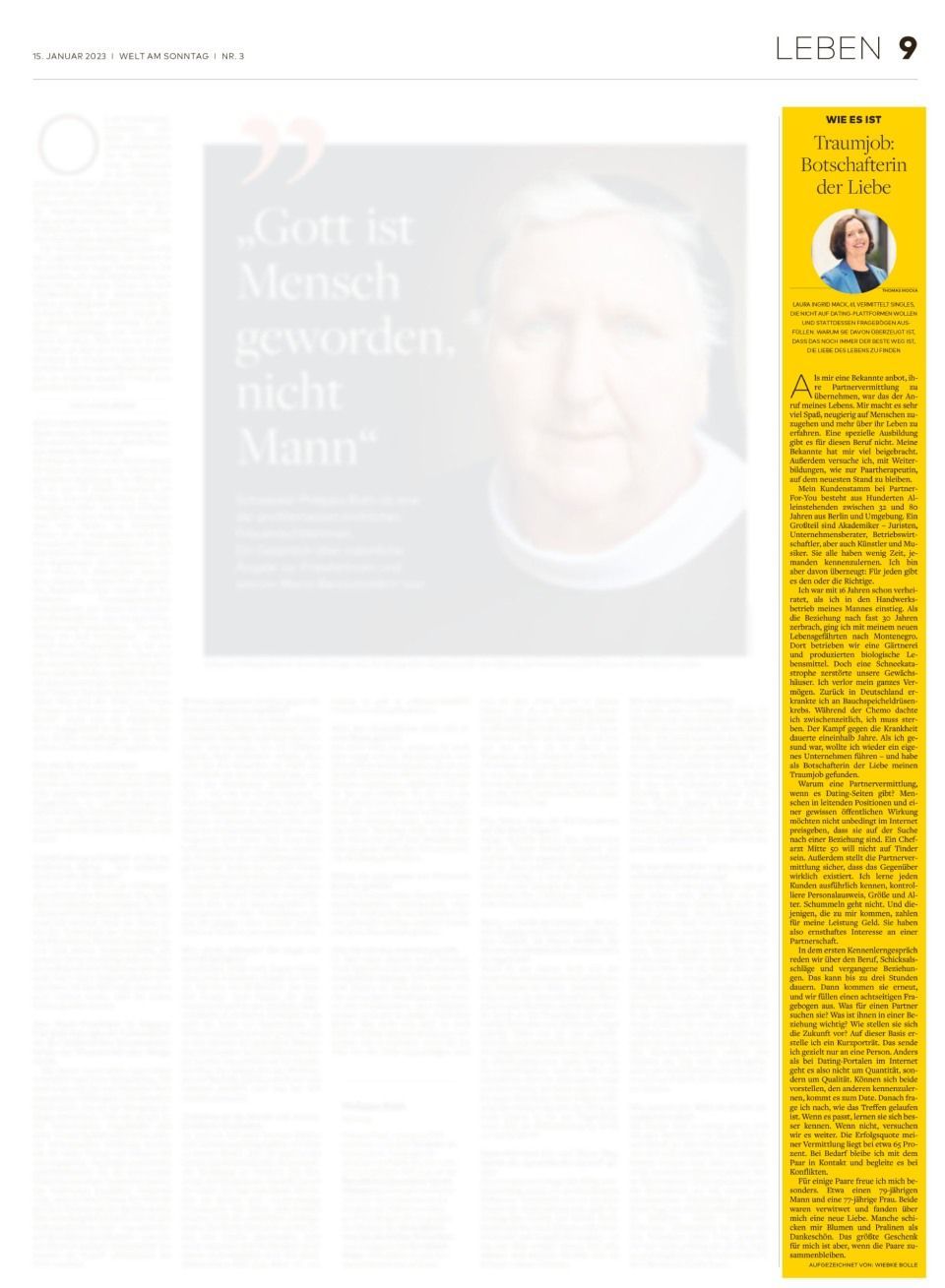 Presseartikel, Ingrid Mack partner for you