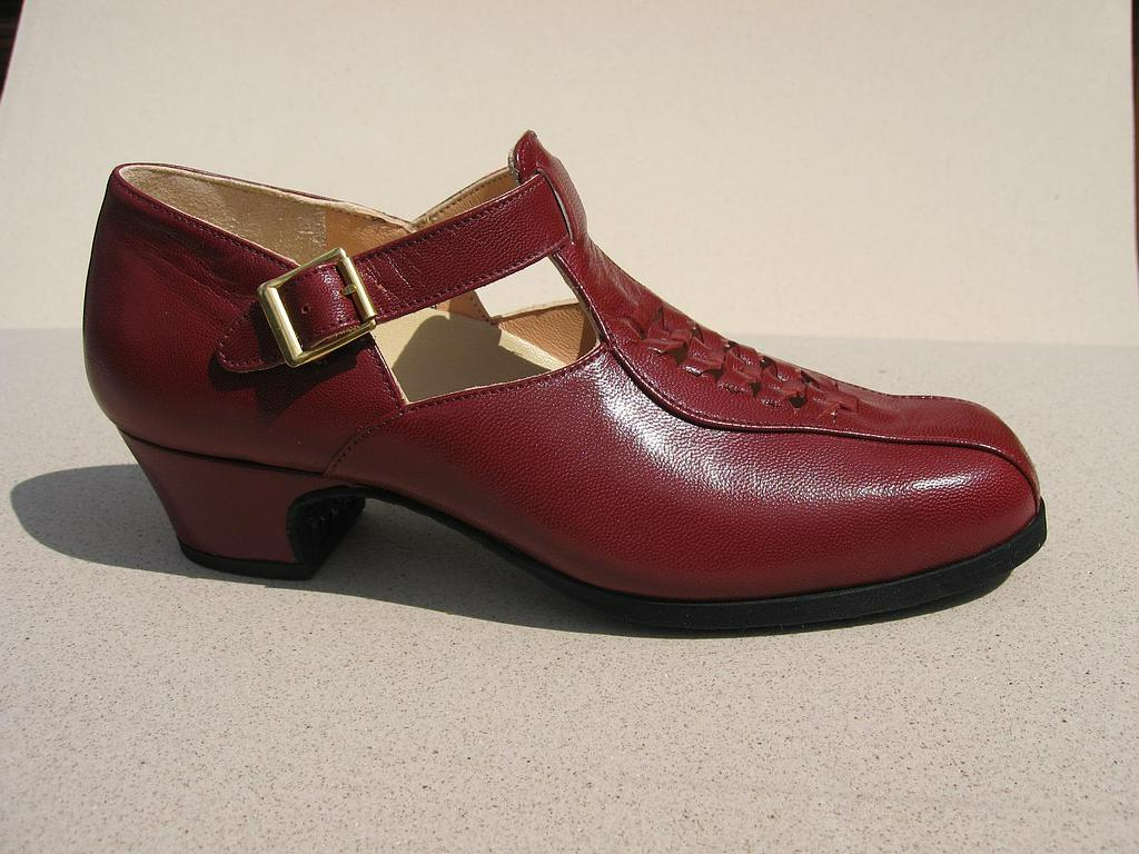 Sandale de femme rouge