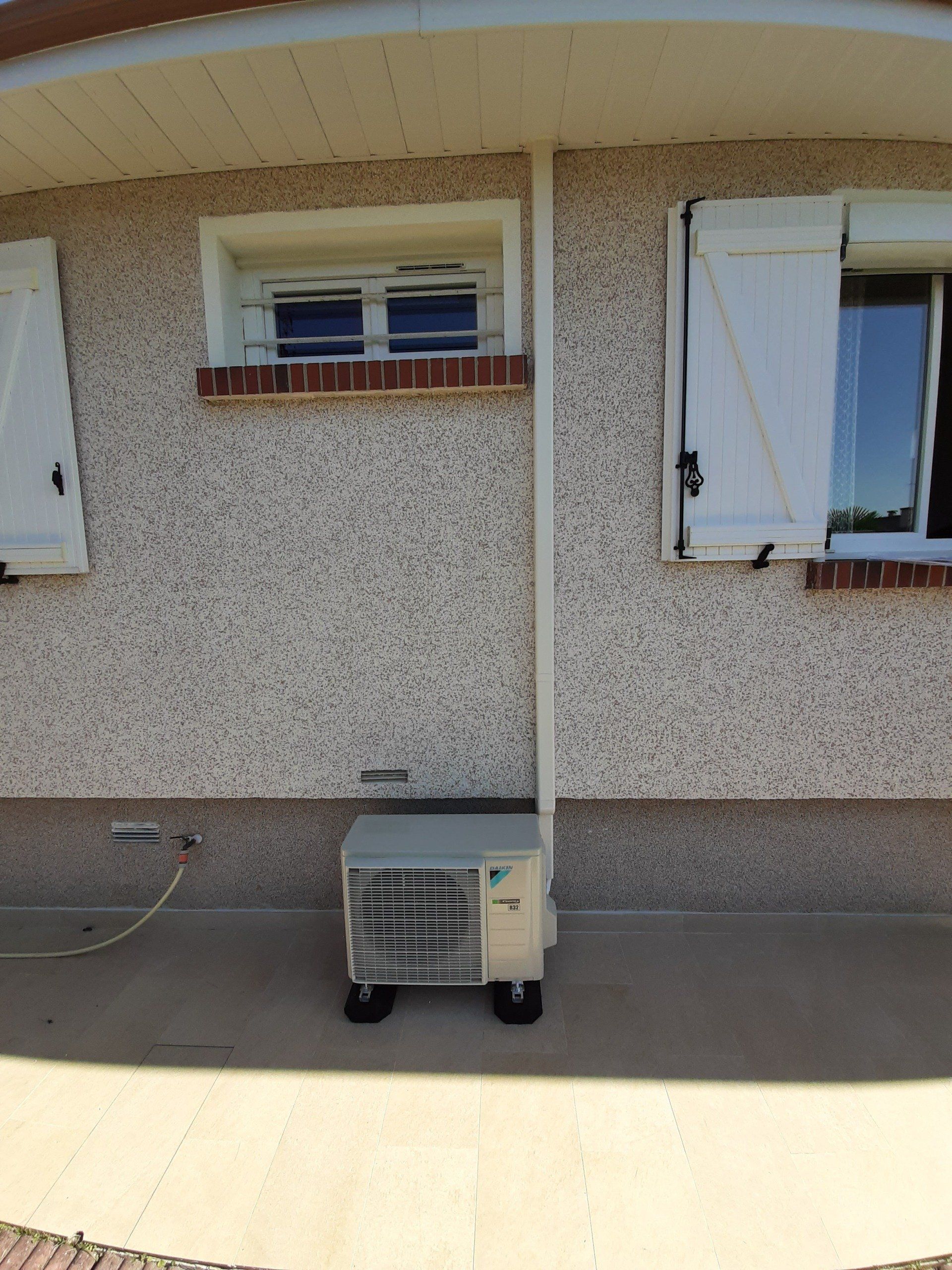 Installation climatisation - Extérieur