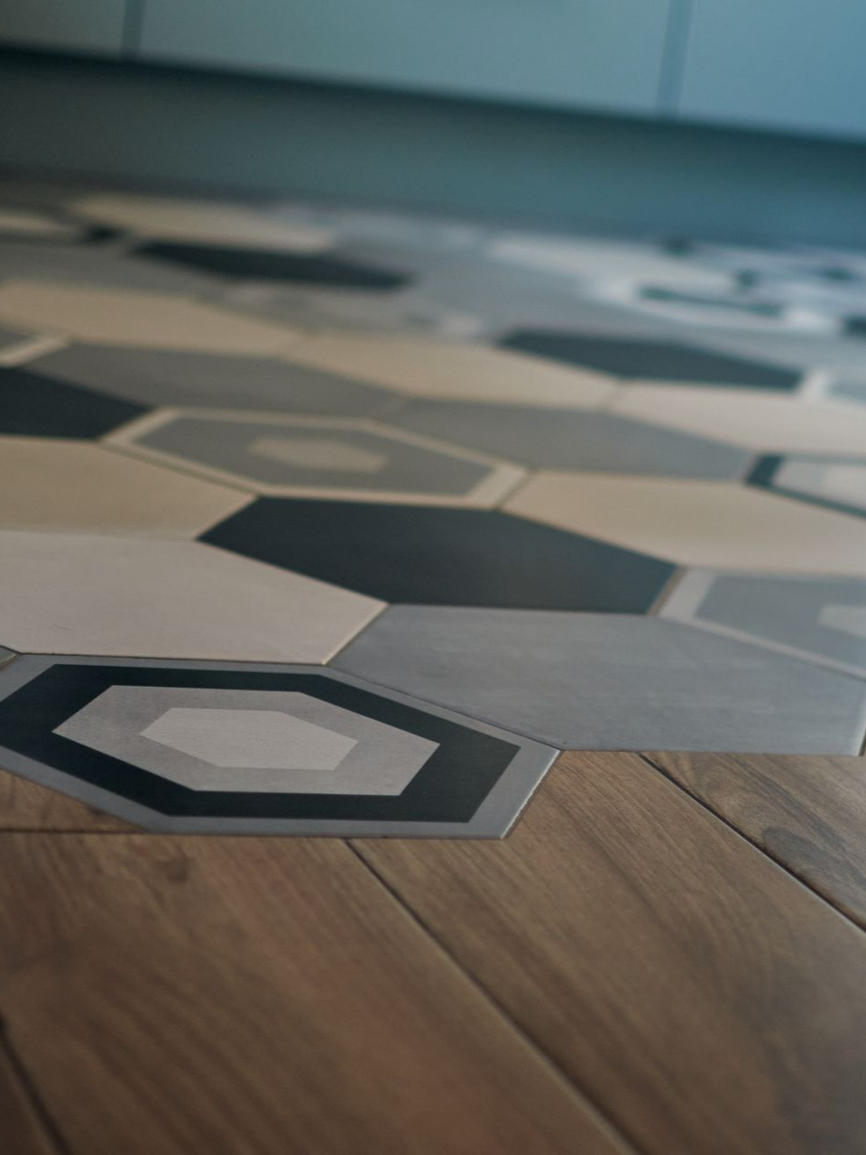 Du carrelage hexagonale