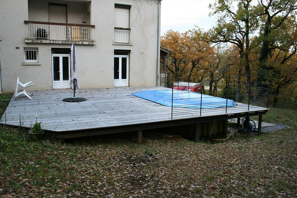 Barrière terrasse piscine