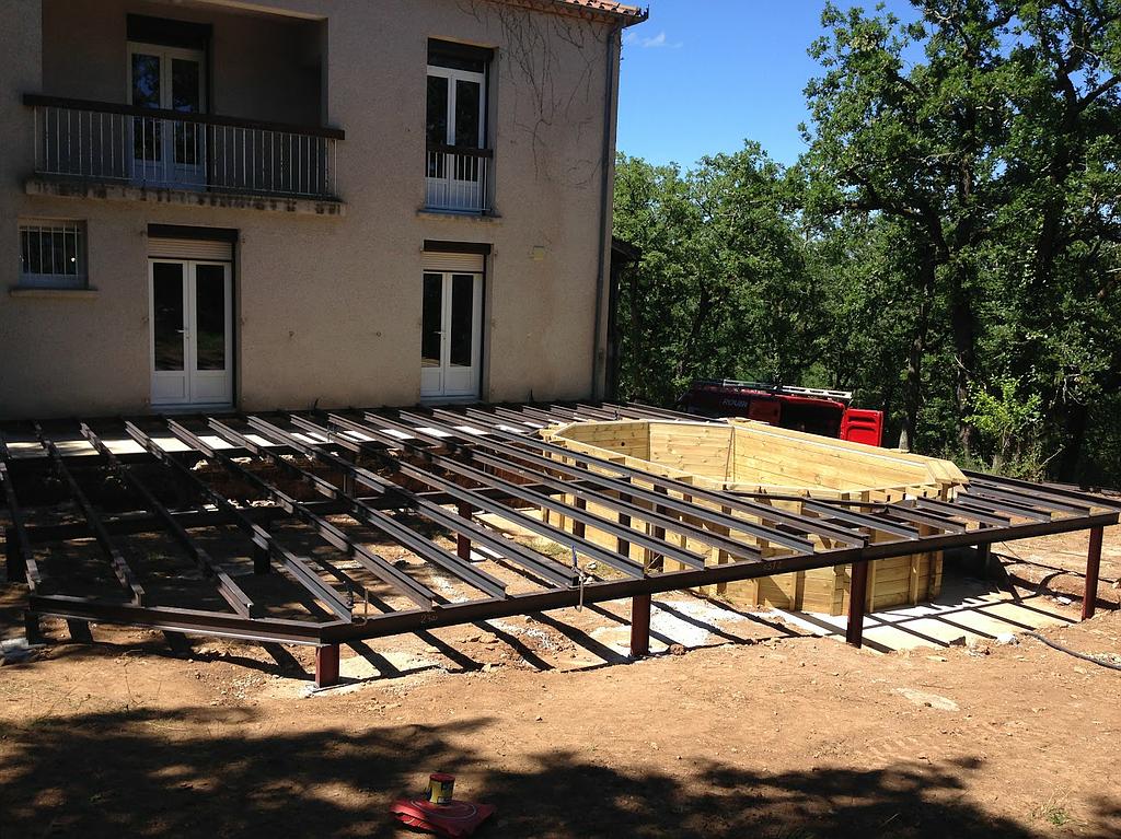 Création de terrasse