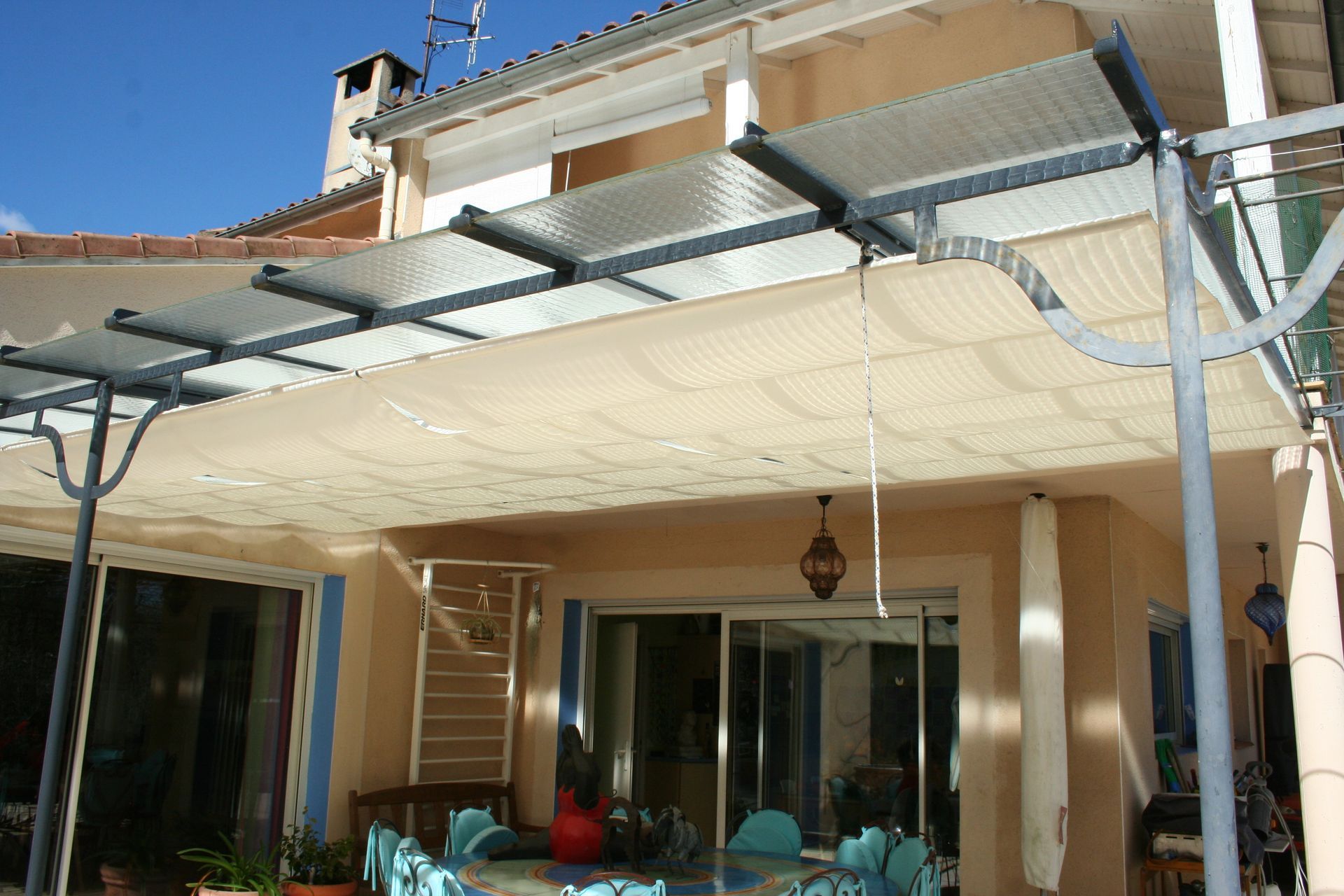 structure métallique pergolas