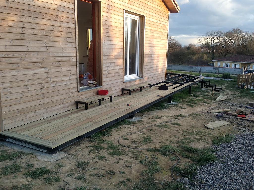 Création terrasse en bois