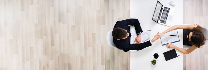 Besprechung im Büro