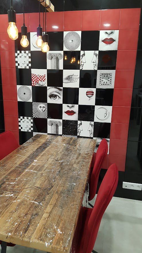 Décoration en carrelage