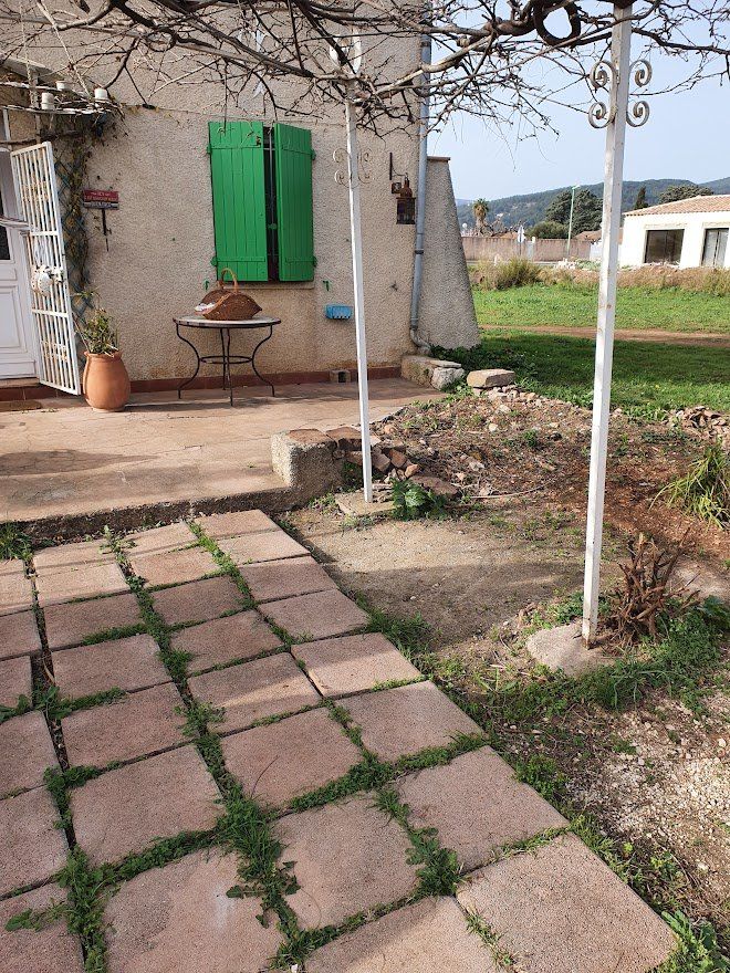 Terrasse avant travaux