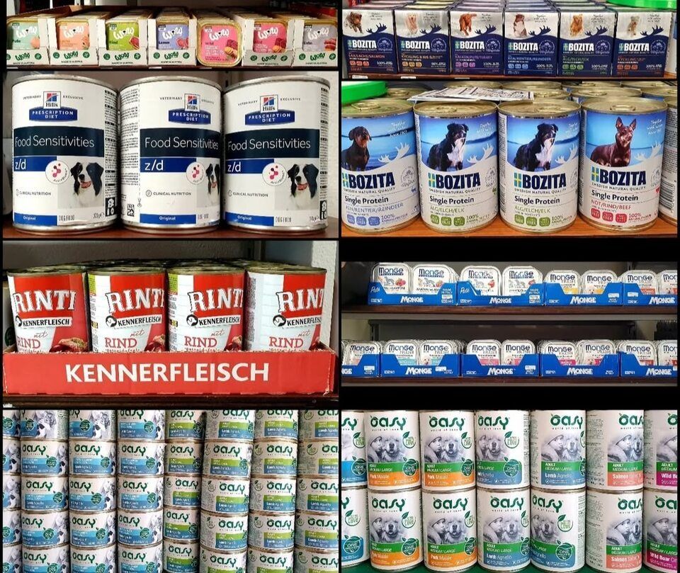 barattoli di cibo per cani - Amico Mio di Braga