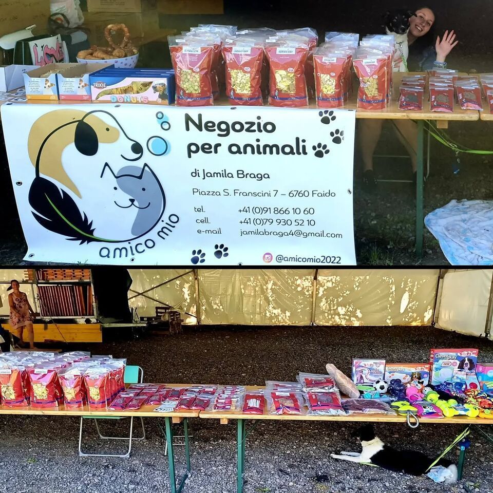 espositore di negozio per animali - Amico Mio di Braga