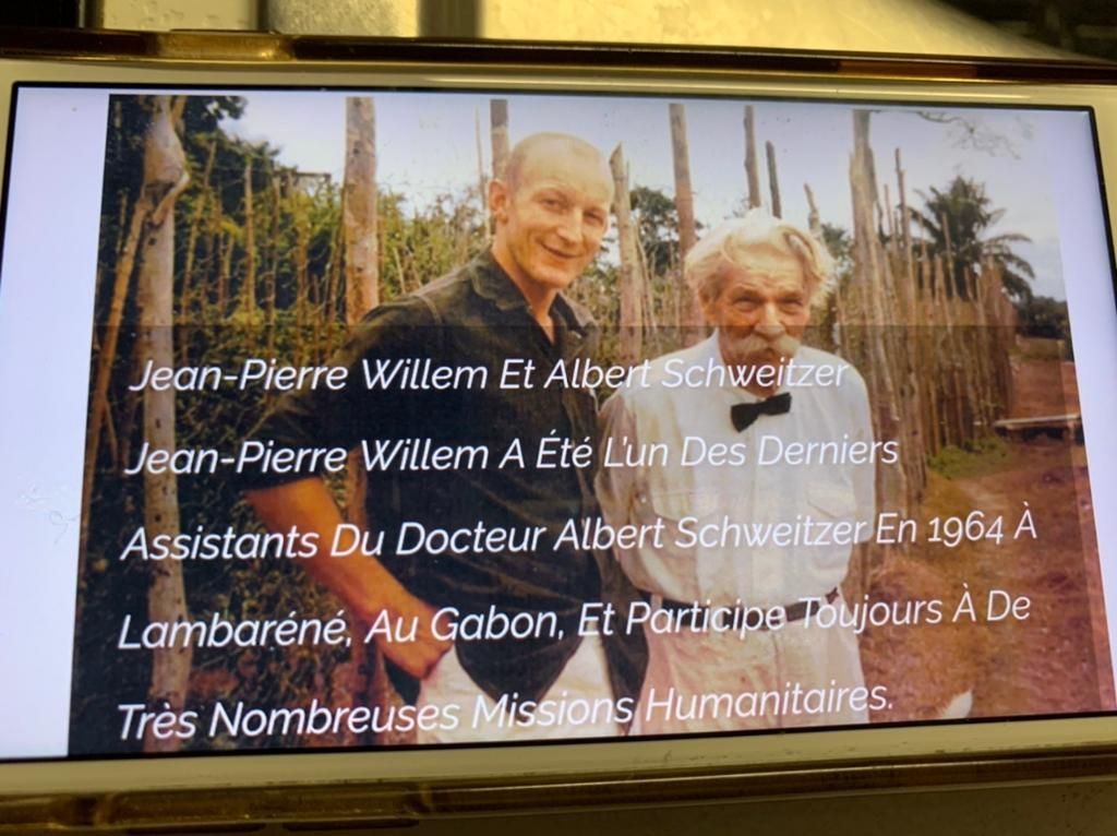 Jean-Pierre Willem et Albert Schweitzer