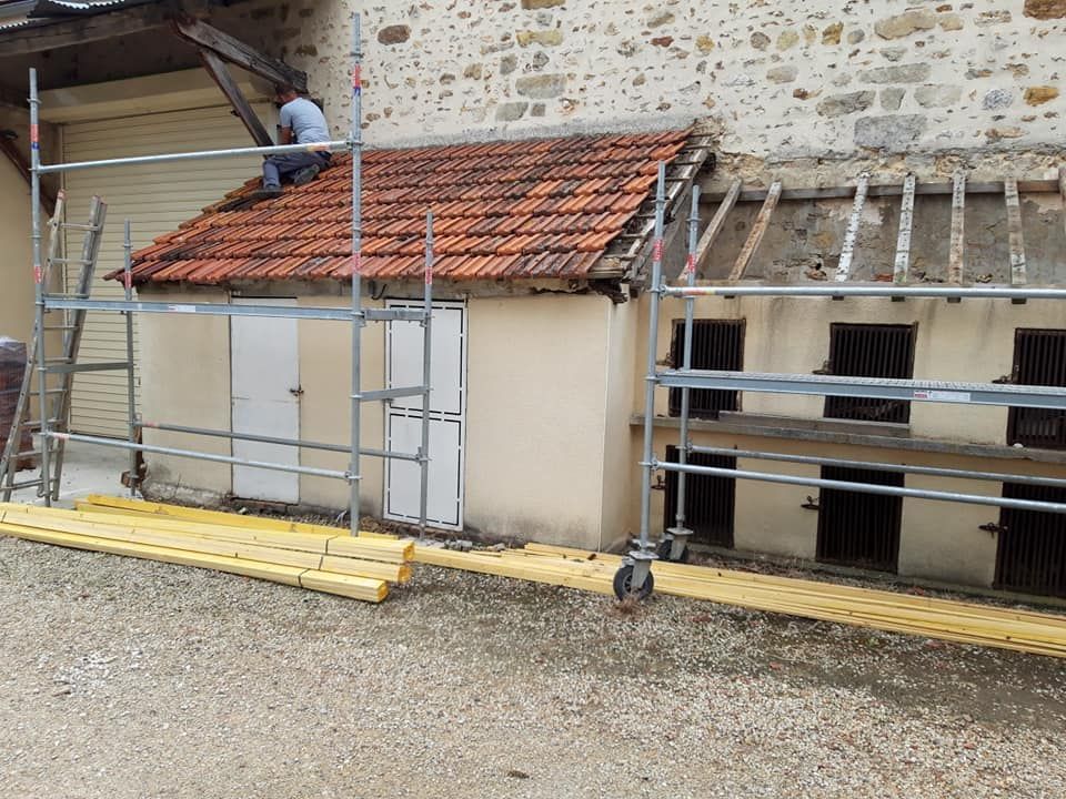 Une demeure en chantier.
