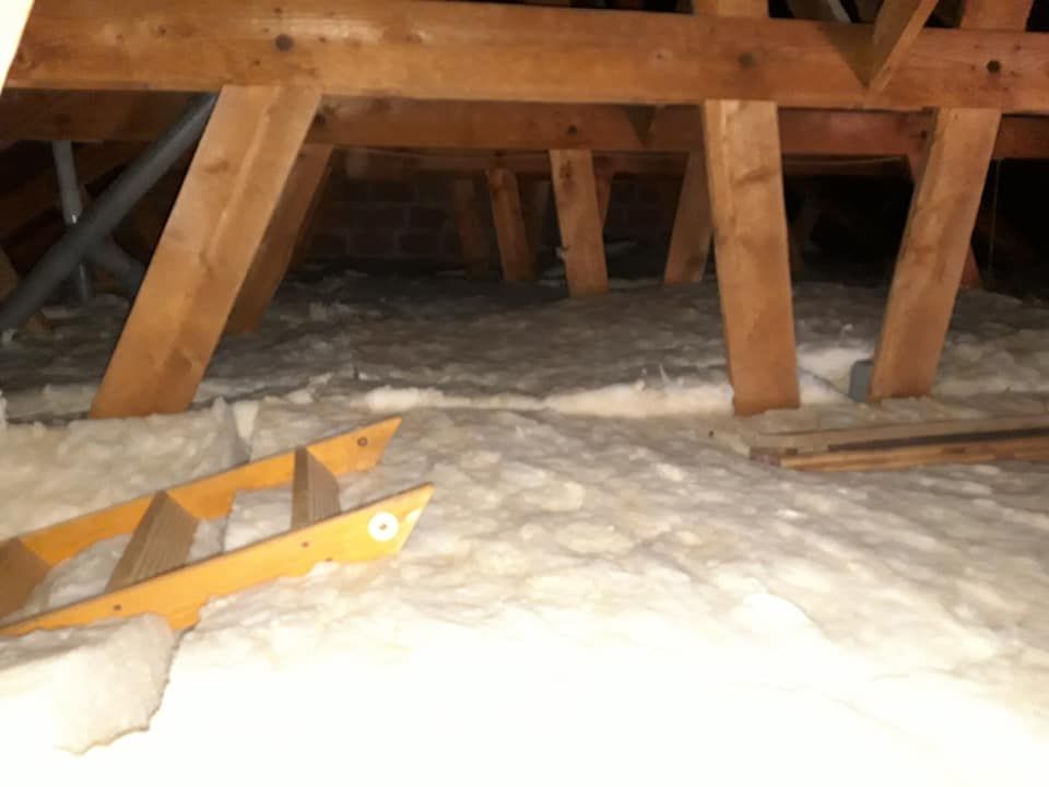 Des combles isolés.