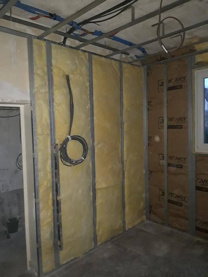 Des murs d'une maison.