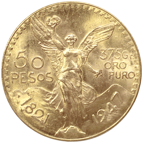 50 Pesos Mexique avers